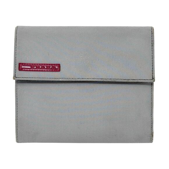 Prada Sport Gray Wallet - Picture 1 of 14